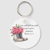 Psalm 16:11 Keychain キーホルダー (裏面)