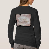 Psalm 16:8 tシャツ (裏面)