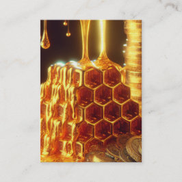 Psalm 19:9-10 KJVカード – ハニーよりも甘い 名刺