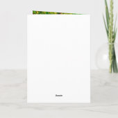 Psalm 1:1-3はキリスト教賛美の挨拶をする男性 カード (裏面)