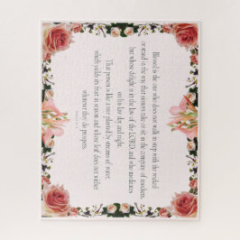 PSALM 1:1-3植物性デザイン, ジグソーパズル