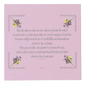 PSALM 1:1-3 Botanic Design, フォトキューブ (正面)