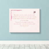 PSALM 1, does not walk in step with the wicked キャンバスプリント (インサイチュ (ウッドフロア))