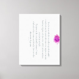 Psalm 1, Flower, キャンバスプリント