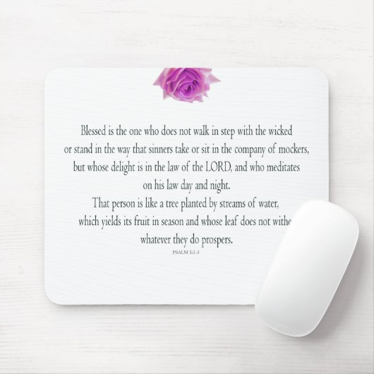 Psalm 1, Flower, マウスパッド (マウス)