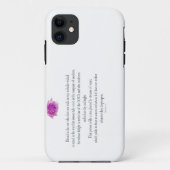 Psalm 1, Flower, Case-Mate iPhoneケース (裏面)
