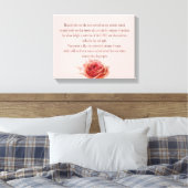 Psalm 1, Law day and Night, Streams of Waters, キャンバスプリント (インサイチュ (寝室))