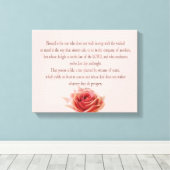 Psalm 1, Law day and Night, Streams of Waters, キャンバスプリント (インサイチュ (ウッドフロア))