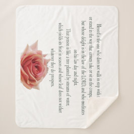 Psalm 1, Law day and Night, Streams of Waters, シェルパブランケット