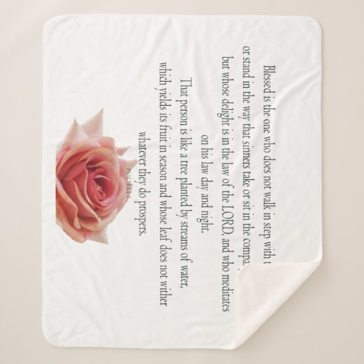 Psalm 1, Law day and Night, Streams of Waters, シェルパブランケット (正面)