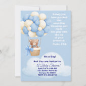 Psalm 21:6 Boy Baby Shower Invitation 招待状 (正面)
