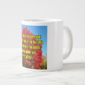 Psalm 22:27 WEBU Mug ジャンボコーヒーマグカップ (正面右)