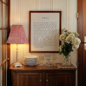 Psalm 23クリスチャンモダンウォールアート ポスター