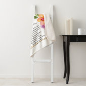 Psalm 23フローラ幾何学模様 シェルパブランケット (インサイチュ)