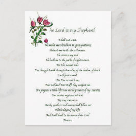 Psalm 23ポストカード ポストカード