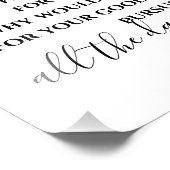 Psalm 23白黒聖なる書物、 経典ウォールアートフォト フォトプリント            (角)