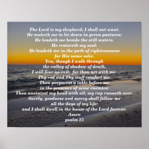 PSALM 23 ポスター