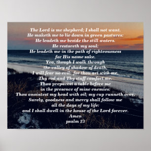 PSALM 23 ポスター