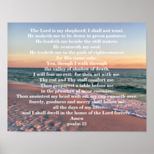 PSALM 23 ポスター
