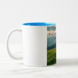 Psalm 23:1 Bible Verse Coffee Mug  ツートーンマグカップ