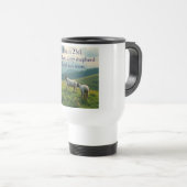 Psalm 23:1 Bible Verse Travel Mug トラベルマグ (正面右)