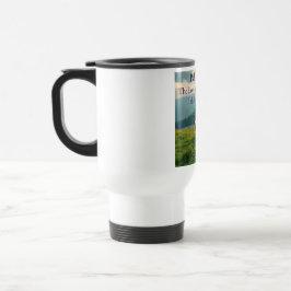 Psalm 23:1 Bible Verse Travel Mug トラベルマグ