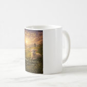 Psalm 23:1 Christian Lamb Coffee Mug コーヒーマグカップ (正面右)