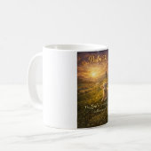 Psalm 23:1 Christian Lamb Coffee Mug コーヒーマグカップ (正面左)