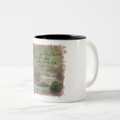 PSALM 23:1 - Coffee Mug ツートーンマグカップ (正面右)