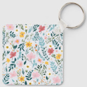 Psalm 23:1 Floral Keychain キーホルダー (裏面)