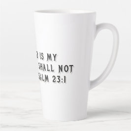 Psalm 23:1 Gift Mug カフェラテマグ