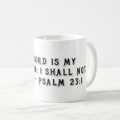 Psalm 23:1 Gift Mug コーヒーマグカップ (正面右)