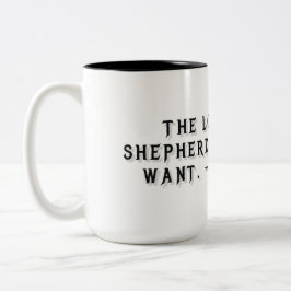 Psalm 23:1 Gift Mug ツートーンマグカップ