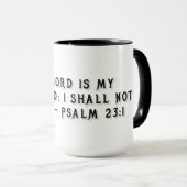 Psalm 23:1 Gift Mug マグカップ (正面右)