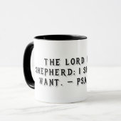 Psalm 23:1 Gift Mug マグカップ (正面左)