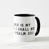 Psalm 23:1 Gift Mug マグカップ (正面右)