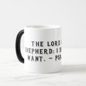 Psalm 23:1 Gift Mug モーフィングマグカップ (正面左)