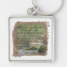 PSALM 23:1 - Keychain キーホルダー
