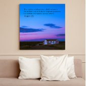 Psalm 23:1 KJV Wall Art – Scripture Poster ポスター