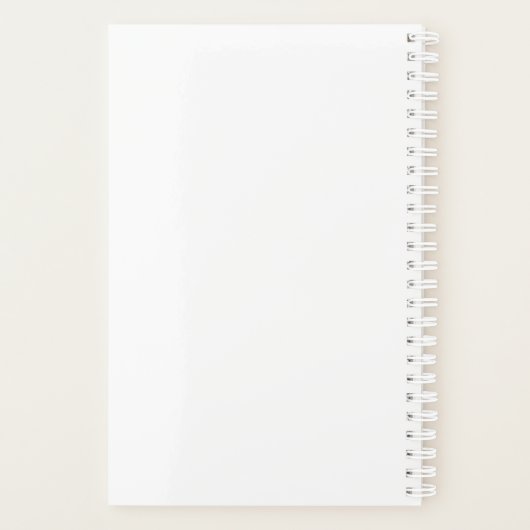 PSALM 23:1 - Personalized Day Planner プランナー手帳 (裏面)