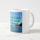 Psalm 23:2 WEBU Mug ジャンボコーヒーマグカップ (正面右)