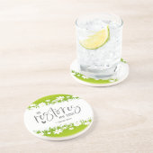 Psalm 23:3彼が私の魂の聖書の一節を復元する  コースター (側面)