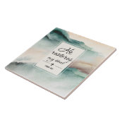 Psalm 23"4 He Restores My Soul Cross タイル (側面)