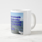 Psalm 23:4 WEBU Mug ジャンボコーヒーマグカップ (正面右)