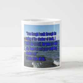 Psalm 23:4 WEBU Mug ジャンボコーヒーマグカップ
