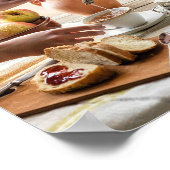 Psalm 23:5 You prepare a table before me, Bible ポスター (角)