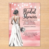 Psalm 23:6 Bridal Shower Invitation  アクリル招待状 (正面)