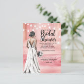 Psalm 23:6 Bridal Shower Invitation  ポストカード (スタンド正面)