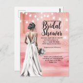 Psalm 23:6 Bridal Shower Invitation  ポストカード (正面/裏面)