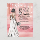 Psalm 23:6 Bridal Shower Invitation  ポストカード (正面)